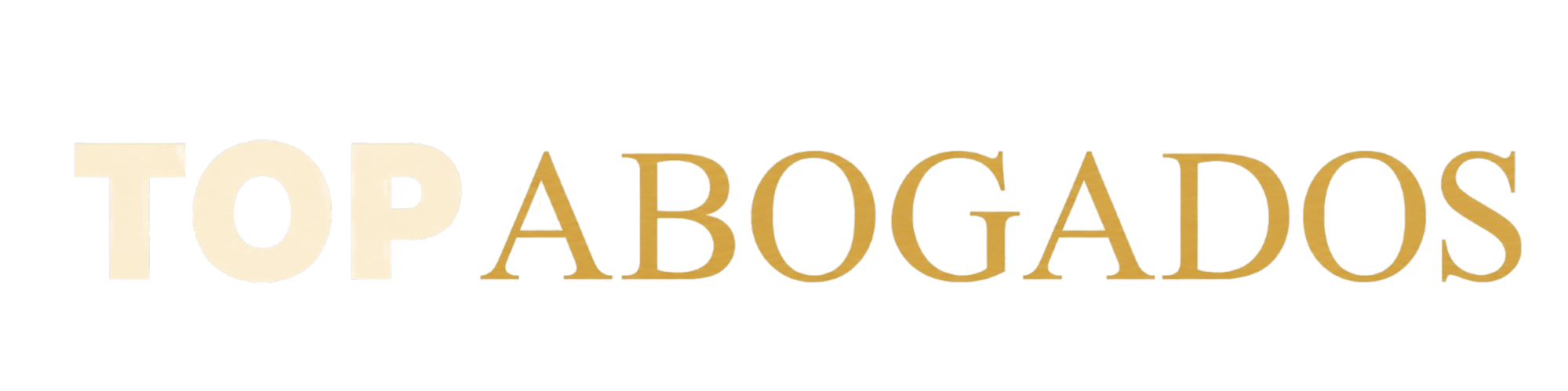 Logo Top Abogados Marble Gold